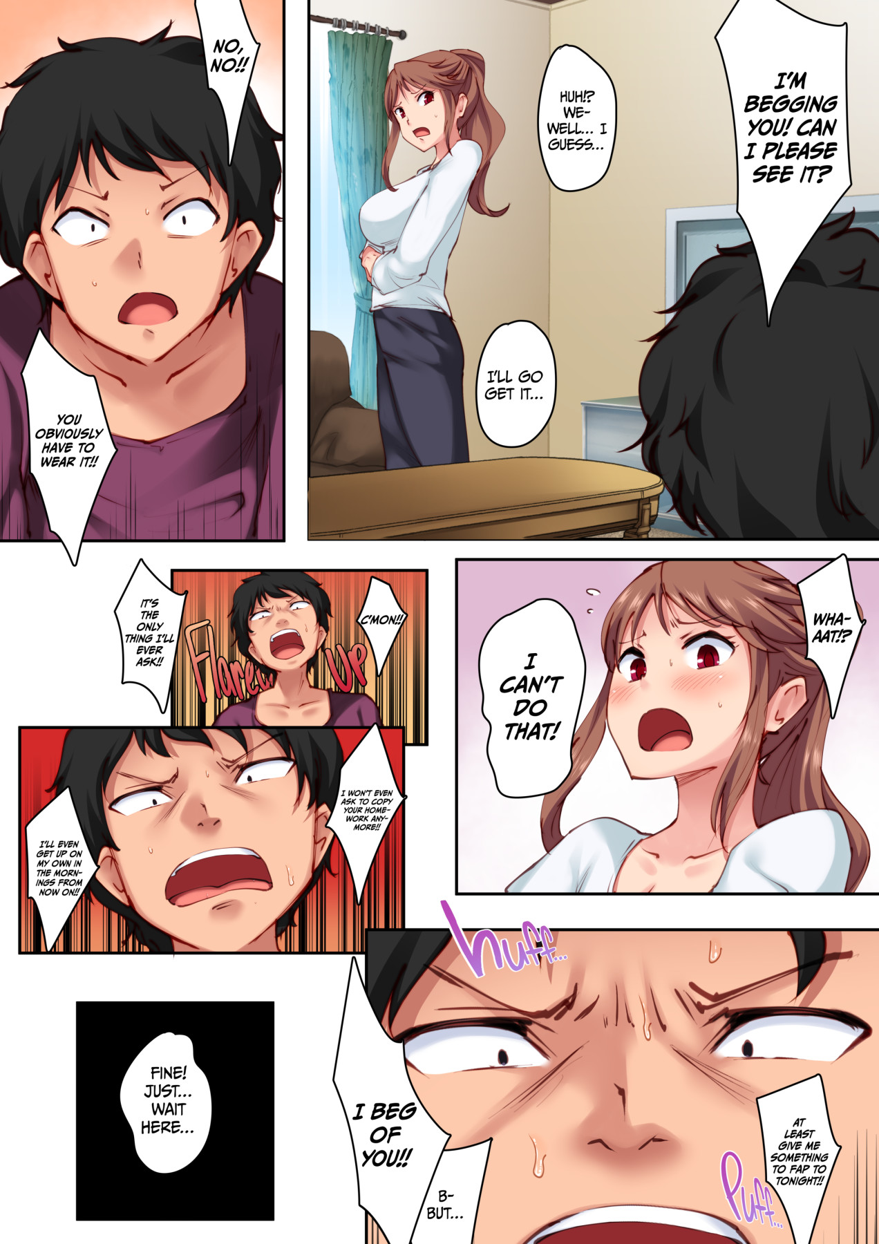 Hentai Manga Comic-Home Alone Romp With My Childhood Friend-Read-8